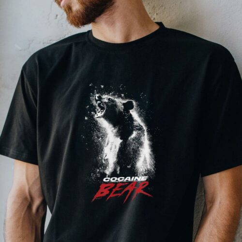 Cocaine Bear: Graphic Movie Logo T-Shirt