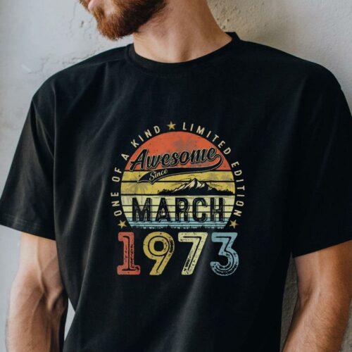Celebrate 50 Years with This Awesome 1973-2023 T-Shirt!