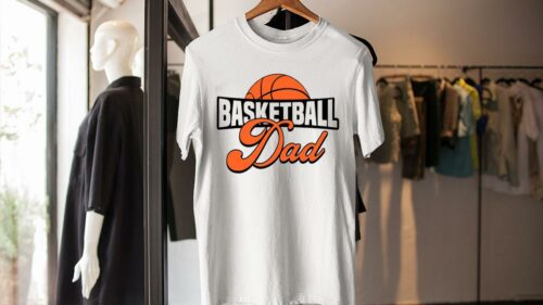 Basketball Dad Life With Basketball t-shirt